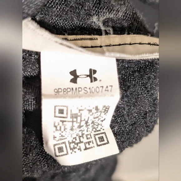 Under Armour UA Base 2.0 ColdGear Fitted Crew Shirt Men's Large Black - Picture 6 of 7